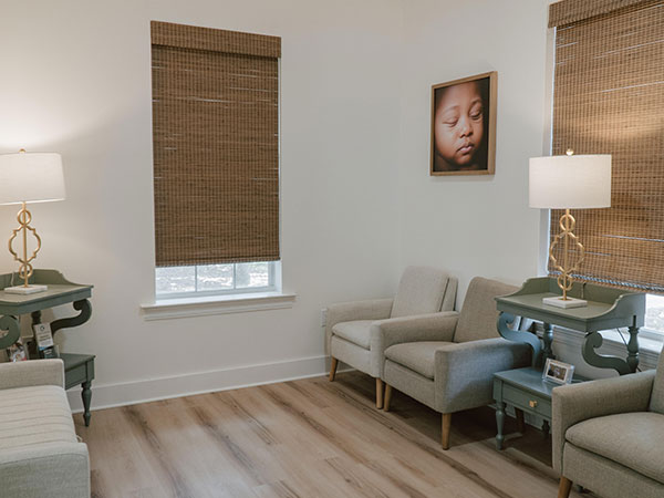 Inside the 4D Peek A Boo prenatal ultrasound studio serving Pensacola from Pace FL